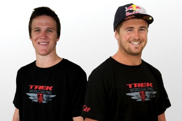 Geaorge Brannigan et Brook MacDonald rouleront cette année pour Trek World Racing