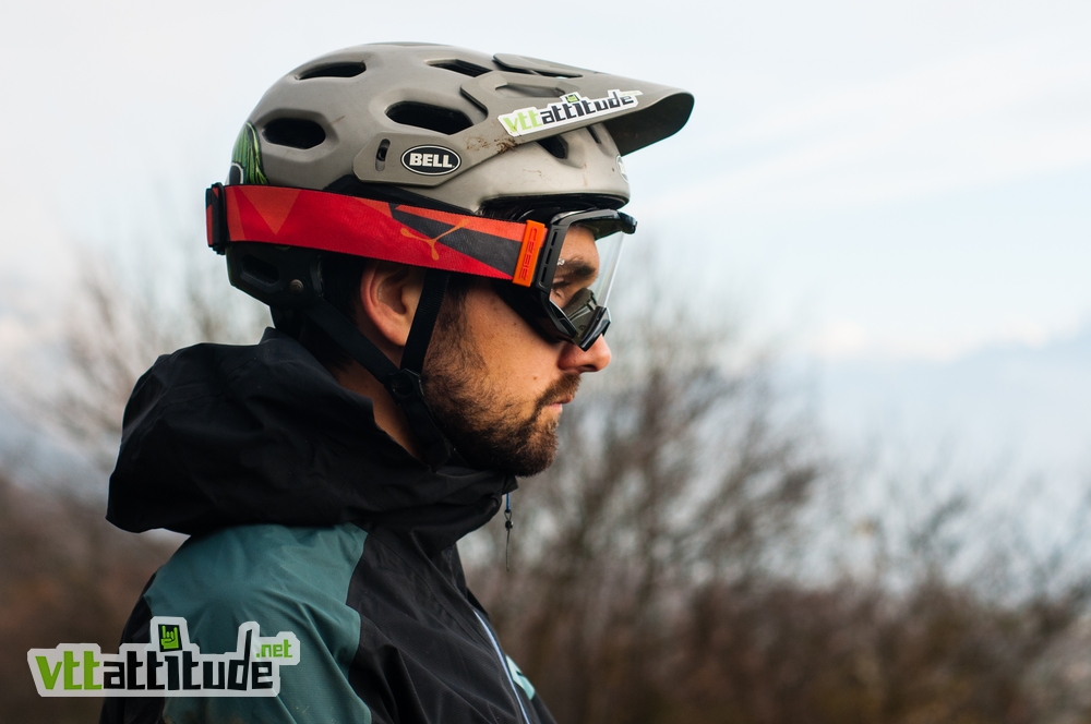 Test du masque VTT Hurricane L de chez Cébé