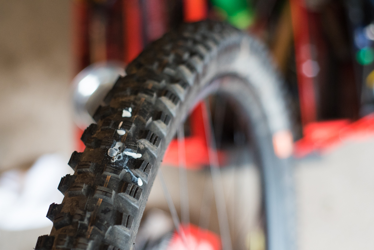 Reparer un pneu tubeless