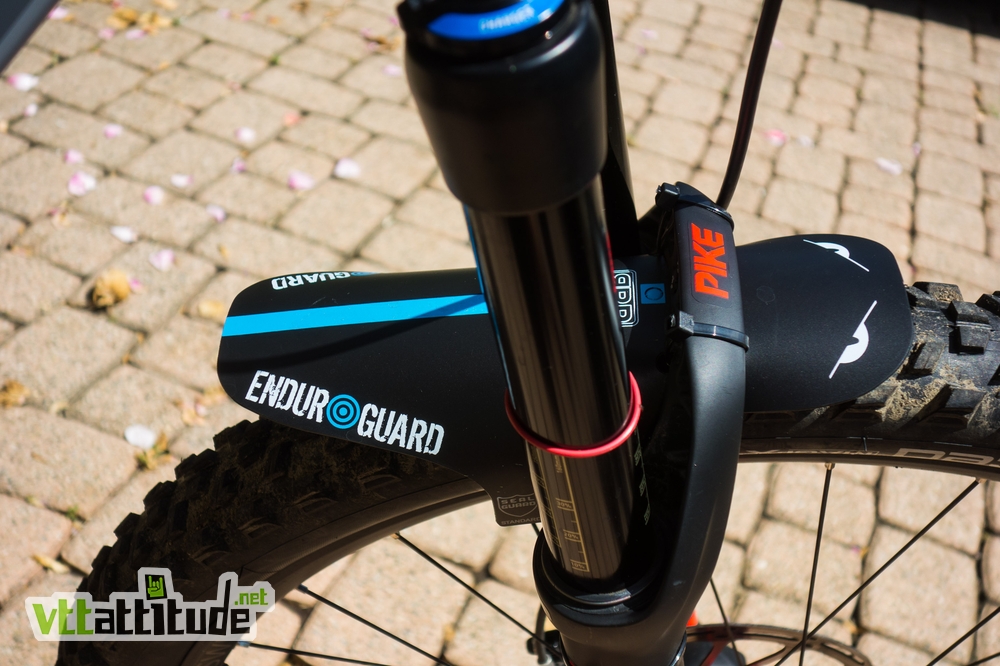 RRP Enduro Guard, garde-boue avant/arriegrave;re souple pour le VTT