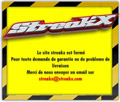 Streakx fermé