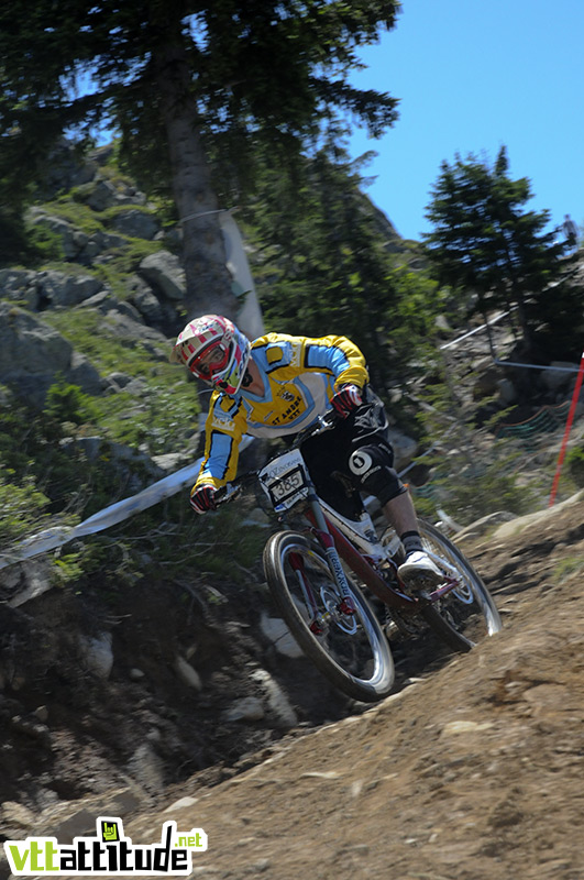 Championnat de France de VTT de descente 2009, Oz en Oisans.