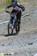 Sabrina Jonnier, seconde à Oz en Oisans devient vice championne de France de VTT de descente 2009.