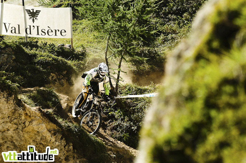 Coupe de France de VTT de descente 2009, 4ème manche à Val d'Isère.