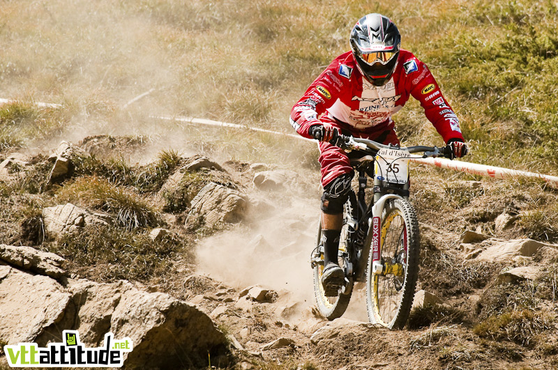 Coupe de France de VTT de descente 2009, 4ème manche à Val d'Isère.