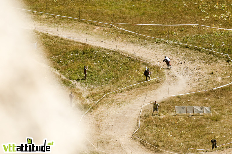 Coupe de France de VTT de descente 2009, 4ème manche à Val d'Isère.