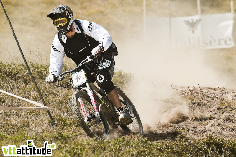 Coupe de France de VTT de descente 2009, 4ème manche à Val d'Isère.