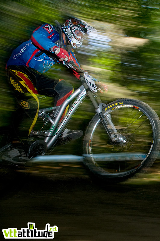 Coupe Rhne Alpes de VTT de descente, 5ème manche à Méaudre dans le Vercors.