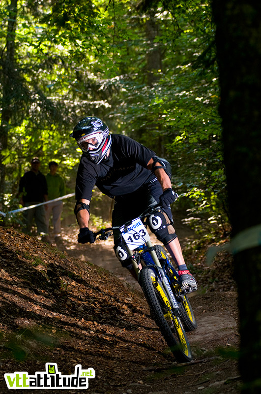 Coupe Rhne Alpes de VTT de descente, 5ème manche à Méaudre dans le Vercors.