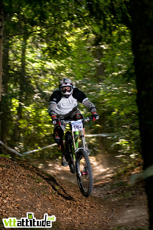 Coupe Rhne Alpes de VTT de descente, 5ème manche à Méaudre dans le Vercors.