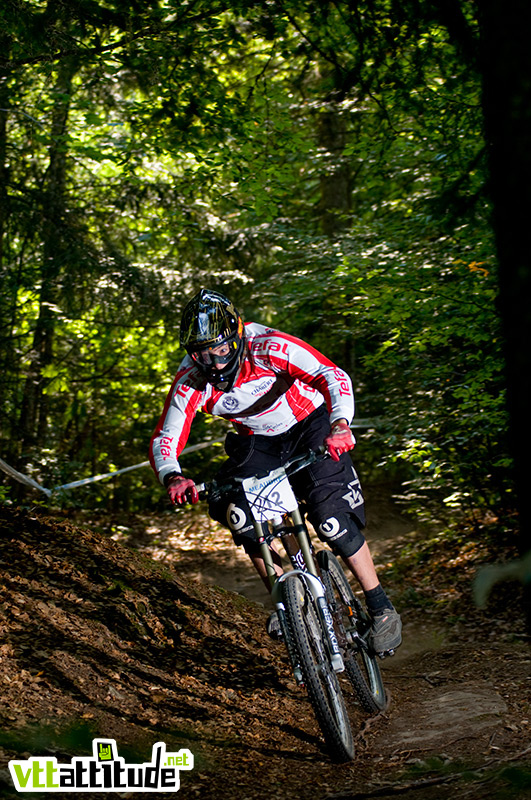 Coupe Rhne Alpes de VTT de descente, 5ème manche à Méaudre dans le Vercors.