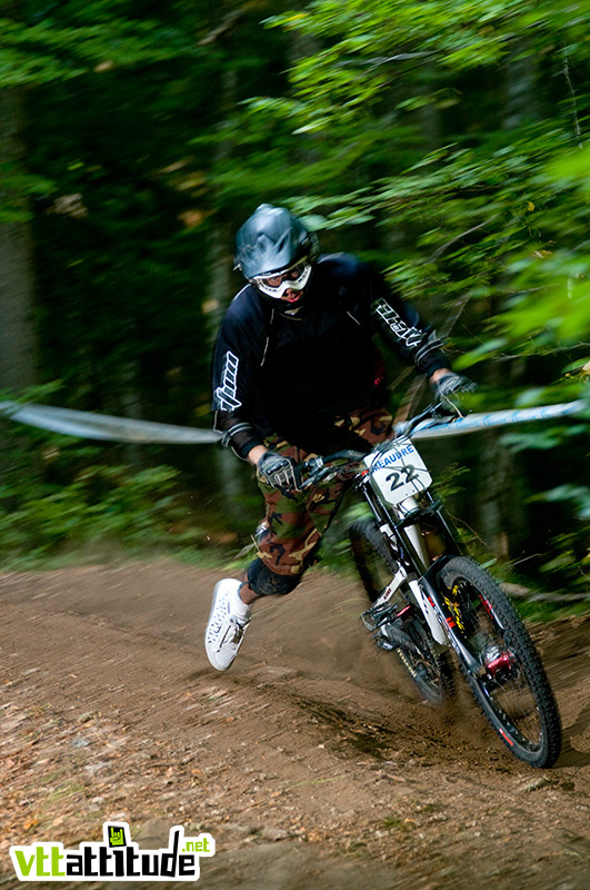 Coupe Rhne Alpes de VTT de descente, 5ème manche à Méaudre dans le Vercors.