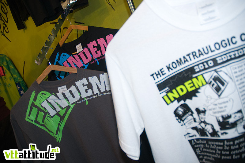 La nouvelle collection Indem pour 2010, des tee-shirts, des nouveaux jerseys et même des chemise de cow boy.