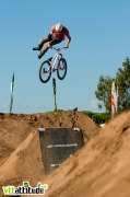 Allan Delaunay en 360 tailwhip. Finale du Wall Ride Tour 2009 au Roc d'Azur.