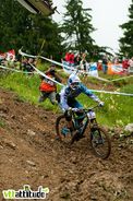 Gee Atherton gagne à Champéry