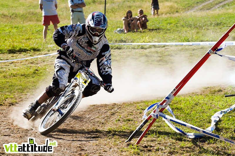 Coupe de France VTT de descente 2010, étape de Méribel.